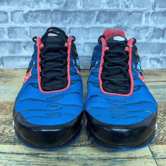 Nike Air\u200e Max Plus Time Capsule Imperial Blue Ember Glow Black Mens Size 11.5